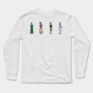 Lady Anne - Historical English Time Travel Adventure Long Sleeve T-Shirt